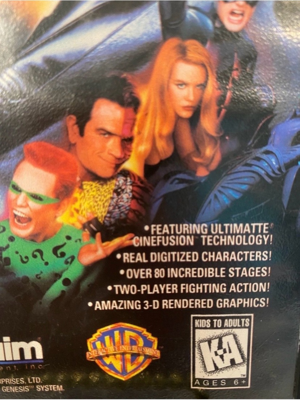 Sega Genesis Batman Forever Video Game - Picture 2 of 8